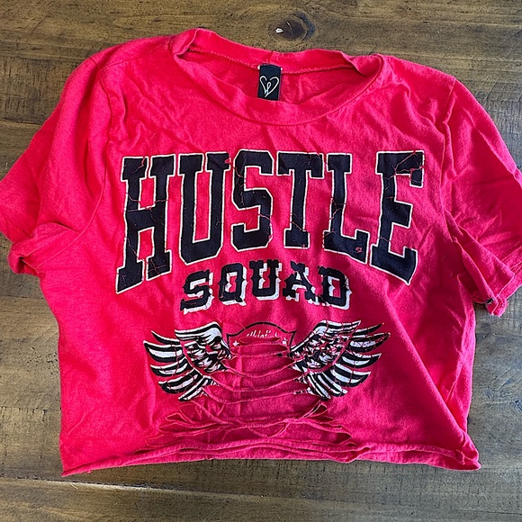 Crop cut out tshirt Windsor - Picture 1 of 4